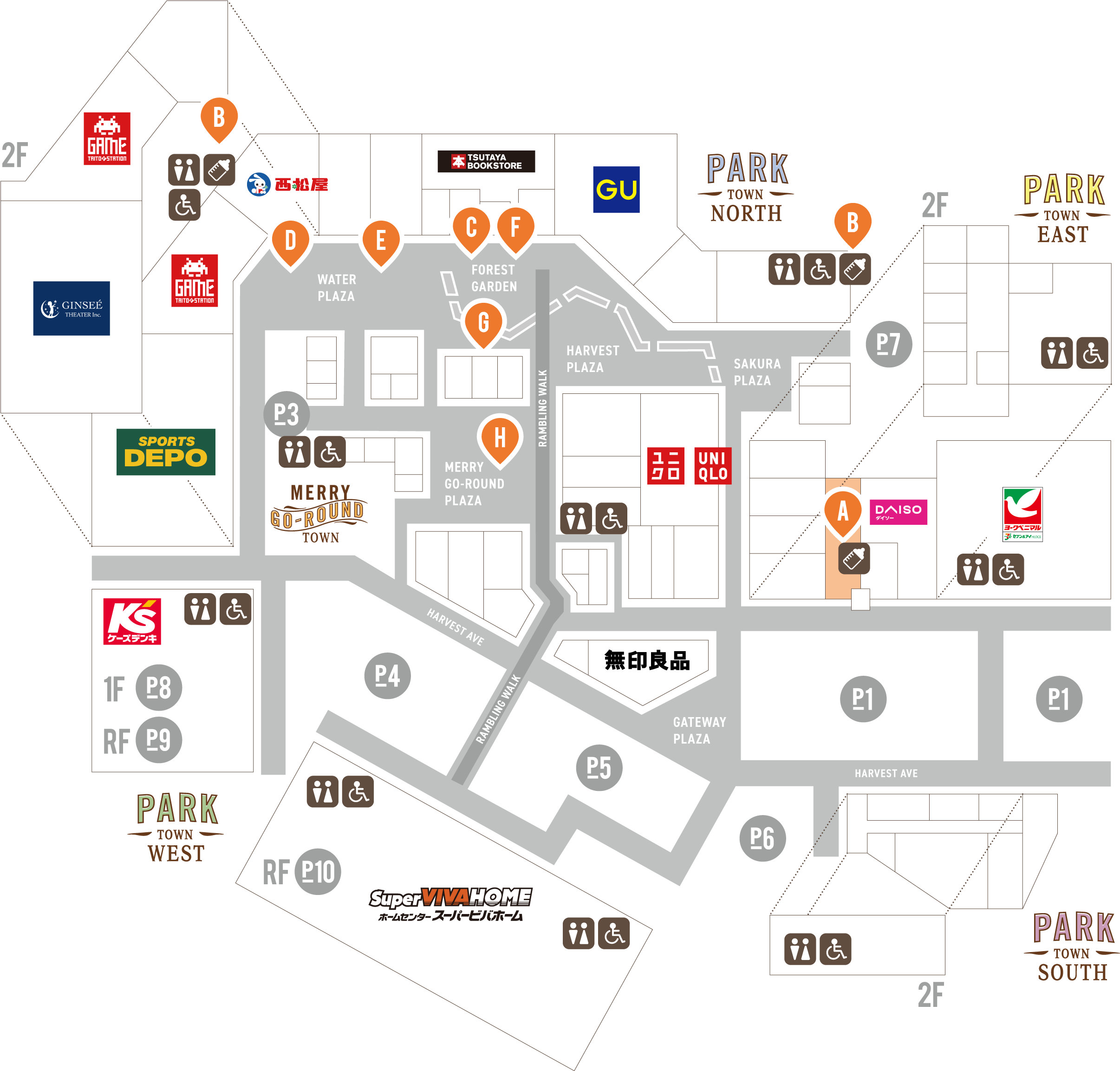 Floor map Kids
