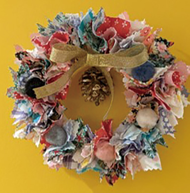 おやまアクション_オリジナルのクリスマスリースを作ってみよう！