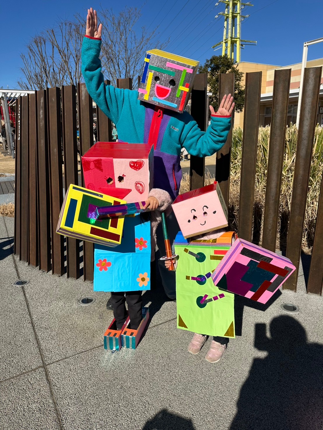 おやまアクション_段ボールでロボットを作ろう！