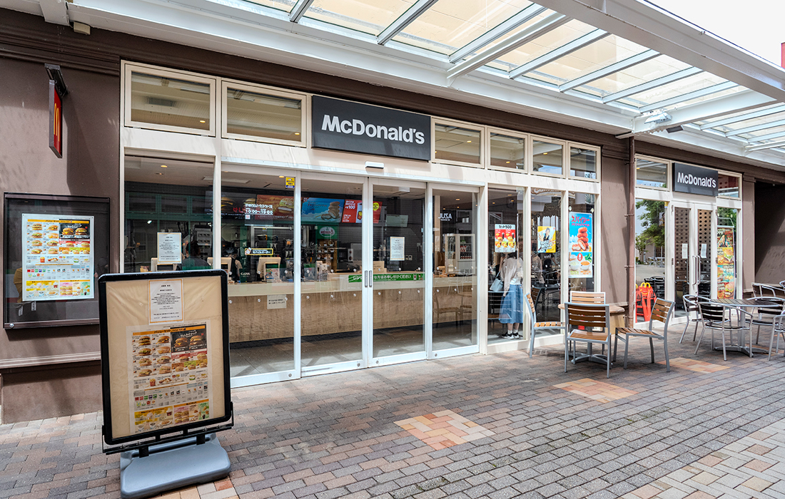 おやまゆうえんハーヴェストウォーク_マクドナルド_ハンバーガーレストラン