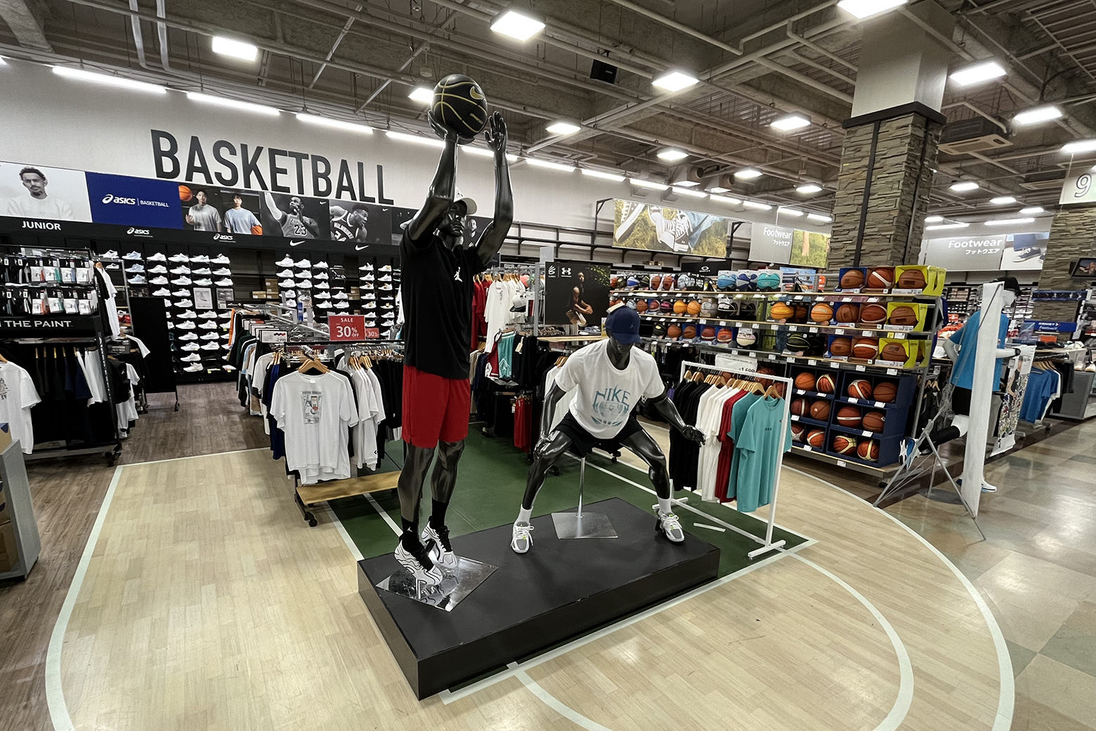おやまゆうえんハーヴェストウォーク_スポーツデポ_スポーツ用品