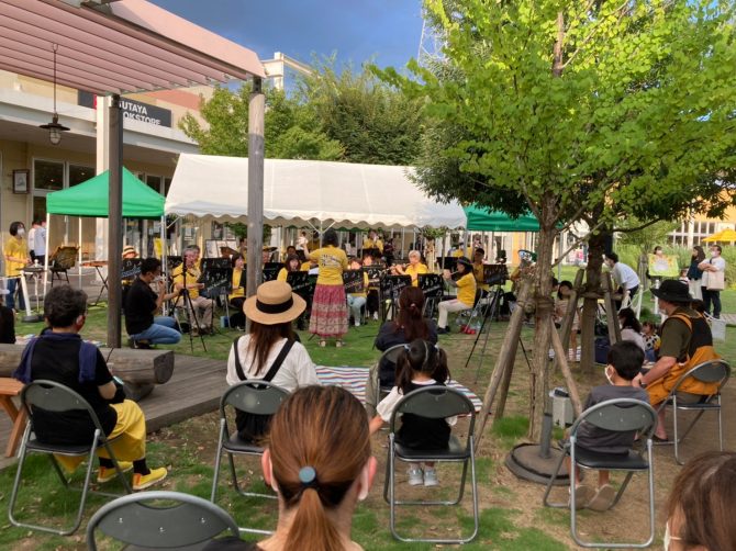 おやまアクション_ 夕暮れ演奏会