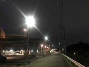 おやまアクション_外灯水銀灯のLED化