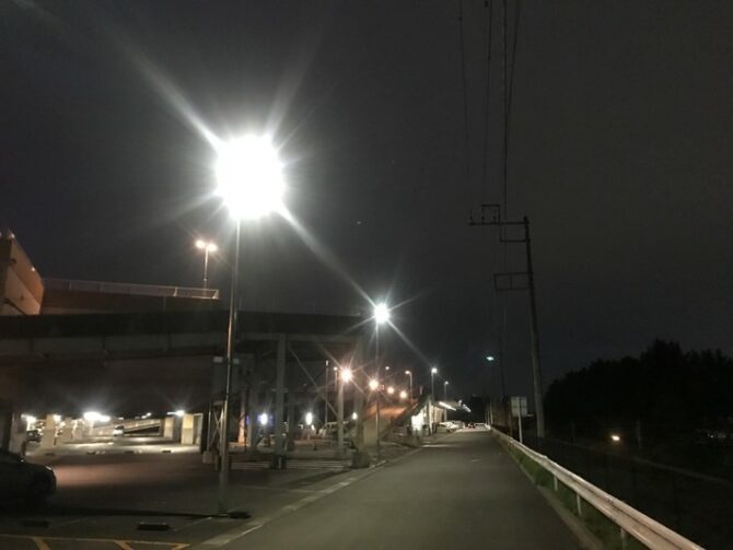 おやまアクション_外灯水銀灯のLED化