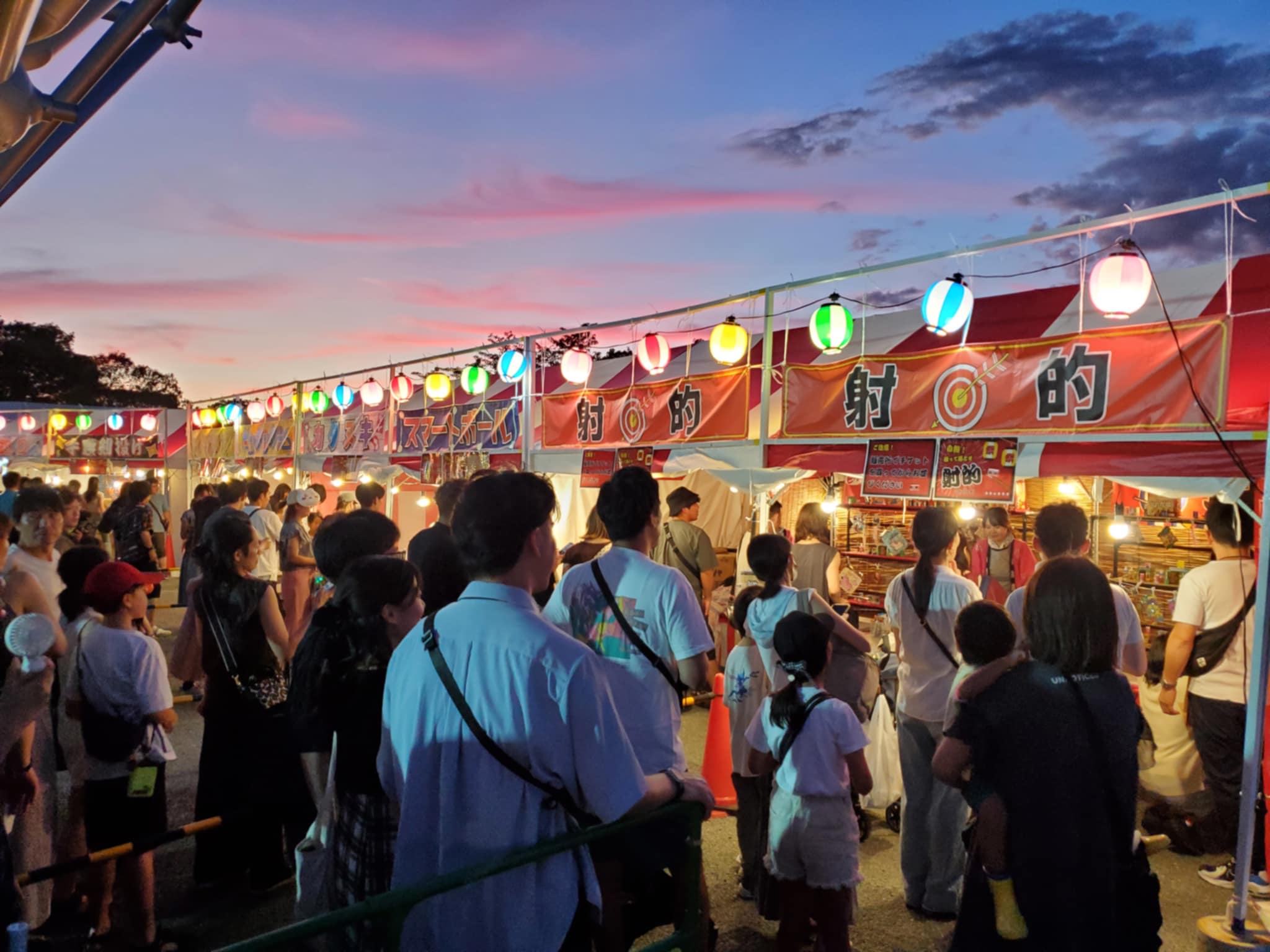 夏忘れ夜祭り縁日&水遊びパドルボート&アクアプレイ