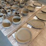 益子焼手びねり体験　参加作品お渡し会