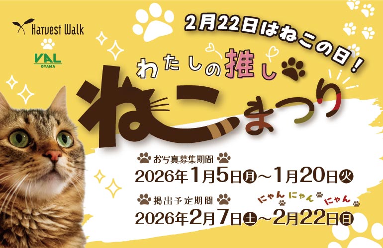 「わたしの推しねこまつり」お写真展示中！